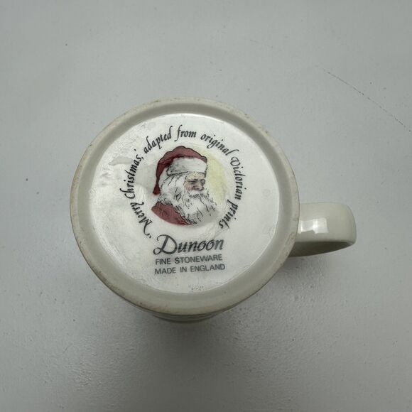 Dunoon Stoneware Christmas Mug Cup Santa Claus Made in England Holiday - Picture 6 of 7